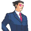 Стикер 7 Ace Attorney