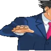 Стикер 48 Ace Attorney