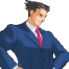 Стикер 35 Ace Attorney