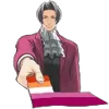 Стикер 34 Ace Attorney