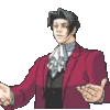 Стикер 43 Ace Attorney