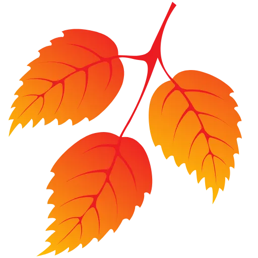 Стикер 11 🍁 Осенние эмодзи.