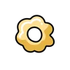 ⚪️ Эмодзи «осенние буквы и эмодзи» для Telegram