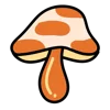 🍄 Эмодзи «осенние буквы и эмодзи» для Telegram