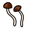 🍄 Эмодзи «осенние буквы и эмодзи» для Telegram