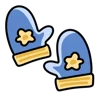 🧤 Эмодзи «осенние буквы и эмодзи» для Telegram