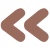 🖇️ Эмодзи «Коричневые буквы, цифры» для Telegram