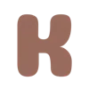🍁 Эмодзи «Коричневые буквы, цифры» для Telegram