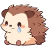 🦔 Эмодзи «Коричневые буквы, цифры» для Telegram