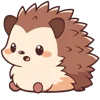 🦔 Эмодзи «Коричневые буквы, цифры» для Telegram