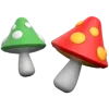🍄‍🟫 Эмодзи «Осень 3D» для Telegram