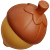 🌰 Эмодзи «Осень 3D» для Telegram