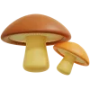 🍄‍🟫 Эмодзи «Осень 3D» для Telegram