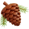 🌲 Эмодзи «Осень 3D» для Telegram