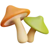 🍄‍🟫 Эмодзи «Осень 3D» для Telegram