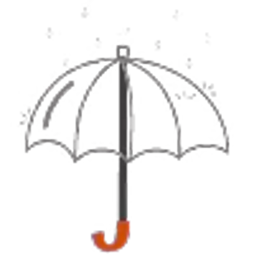 ☔️ Эмодзи «Осенний шрифт анимированный» для Telegram