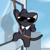 Стикер 6 Avatar Cat Emoji