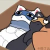 Стикер 58 Avatar Cat Emoji