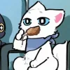 Стикер 42 Avatar Cat Emoji