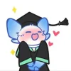Стикер 7 Avatar Cat Emoji