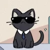 Стикер 3 Avatar Cat Emoji