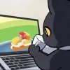 Стикер 51 Avatar Cat Emoji