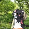 Стикер 41 Avatar Cat Emoji