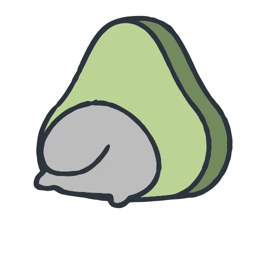 Стикер 8 Avocatto