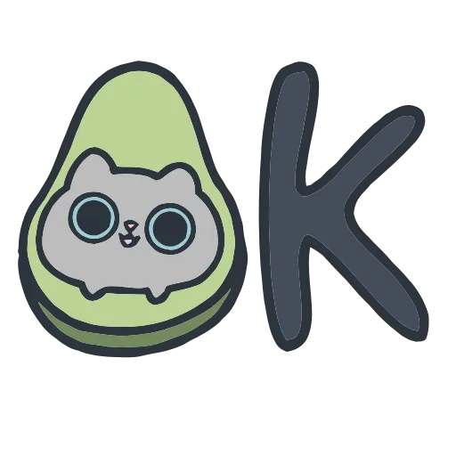 Стикер 31 Avocatto