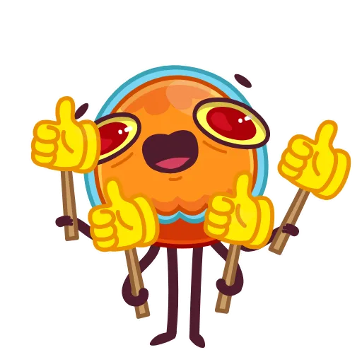 Стикер 3 Bob The Jellyfish -