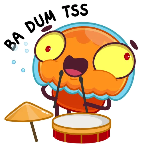Стикер 21 Bob The Jellyfish -