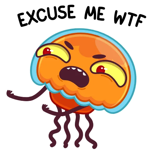 Стикер 7 Bob The Jellyfish -