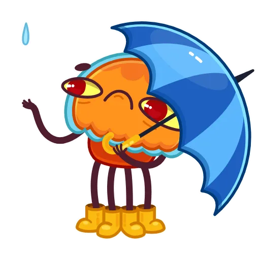 Стикер 15 Bob The Jellyfish -
