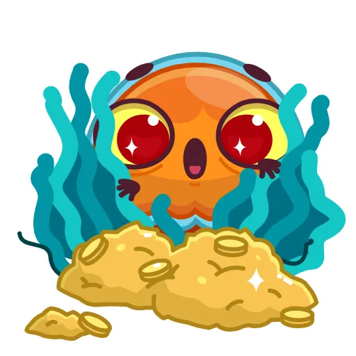 Стикер 25 Bob The Jellyfish -