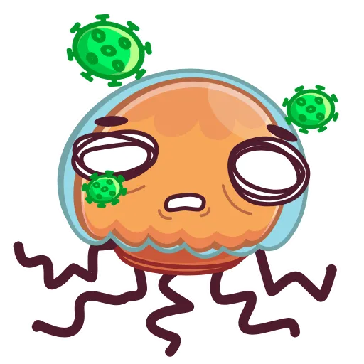 Стикер 22 Bob The Jellyfish -