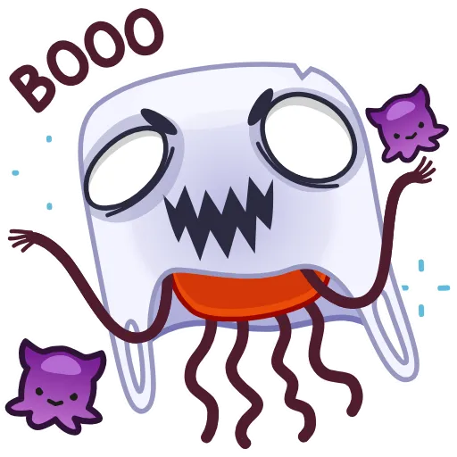 Стикер 20 Bob The Jellyfish -