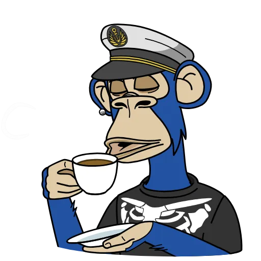 ☕️ Стикер «BAYC» для Telegram