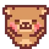 Стикер 4 KUMA san - pixel bear