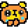 Стикер 49 KUMA san - pixel bear