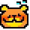 Стикер 50 KUMA san - pixel bear