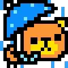Стикер 47 KUMA san - pixel bear