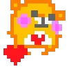 Стикер 23 KUMA san - pixel bear