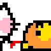Стикер 40 KUMA san - pixel bear