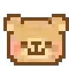 Стикер 5 KUMA san - pixel bear