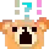 Стикер 17 KUMA san - pixel bear