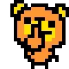 Стикер 46 KUMA san - pixel bear