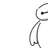Стикер 10 ❤️ Видеоанимированный набор эмоджи с Бэймаксом [Baymax]