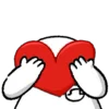 Стикер 5 ❤️ Видеоанимированный набор эмоджи с Бэймаксом [Baymax]