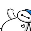 Стикер 20 ❤️ Видеоанимированный набор эмоджи с Бэймаксом [Baymax]