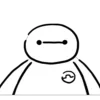Стикер 34 ❤️ Видеоанимированный набор эмоджи с Бэймаксом [Baymax]